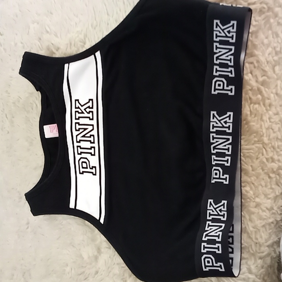 Pink Victoria Secret Crop